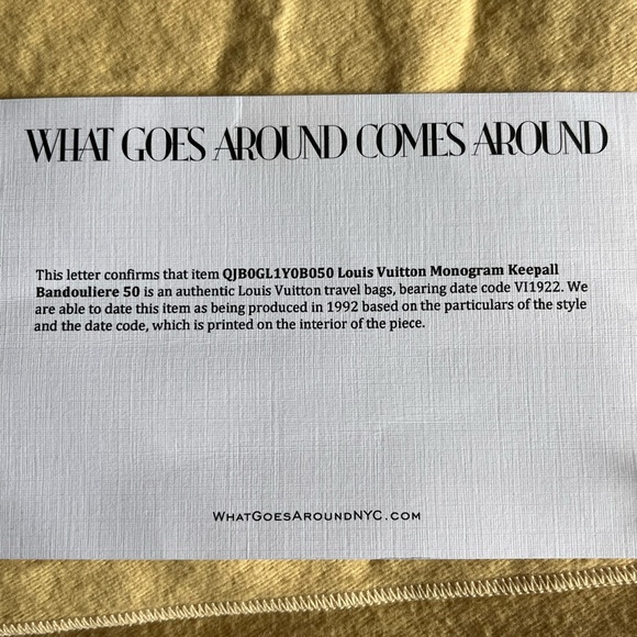 Louis Vuitton Keepall huge duffle bag w / strap - Picture 4 of 16